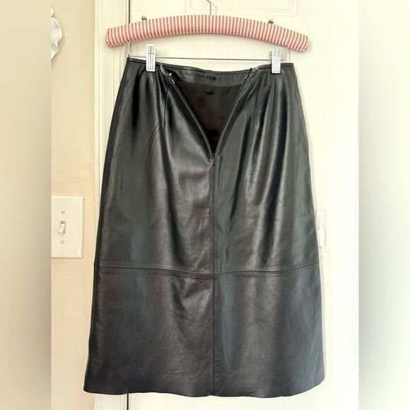 Old Navy Collection Black Leather Skirt Size XS/S - Picture 9 of 12